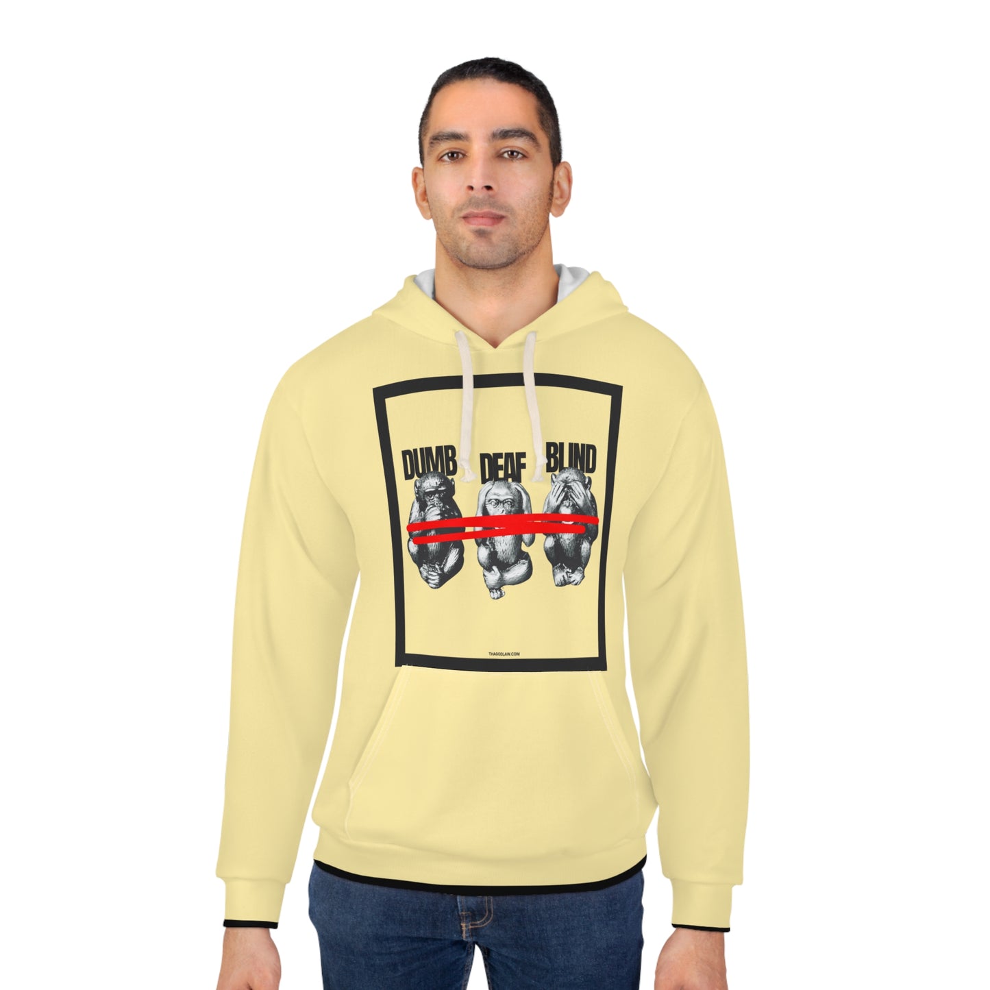 Deaf/Dumb/Blind Ape Hoodie