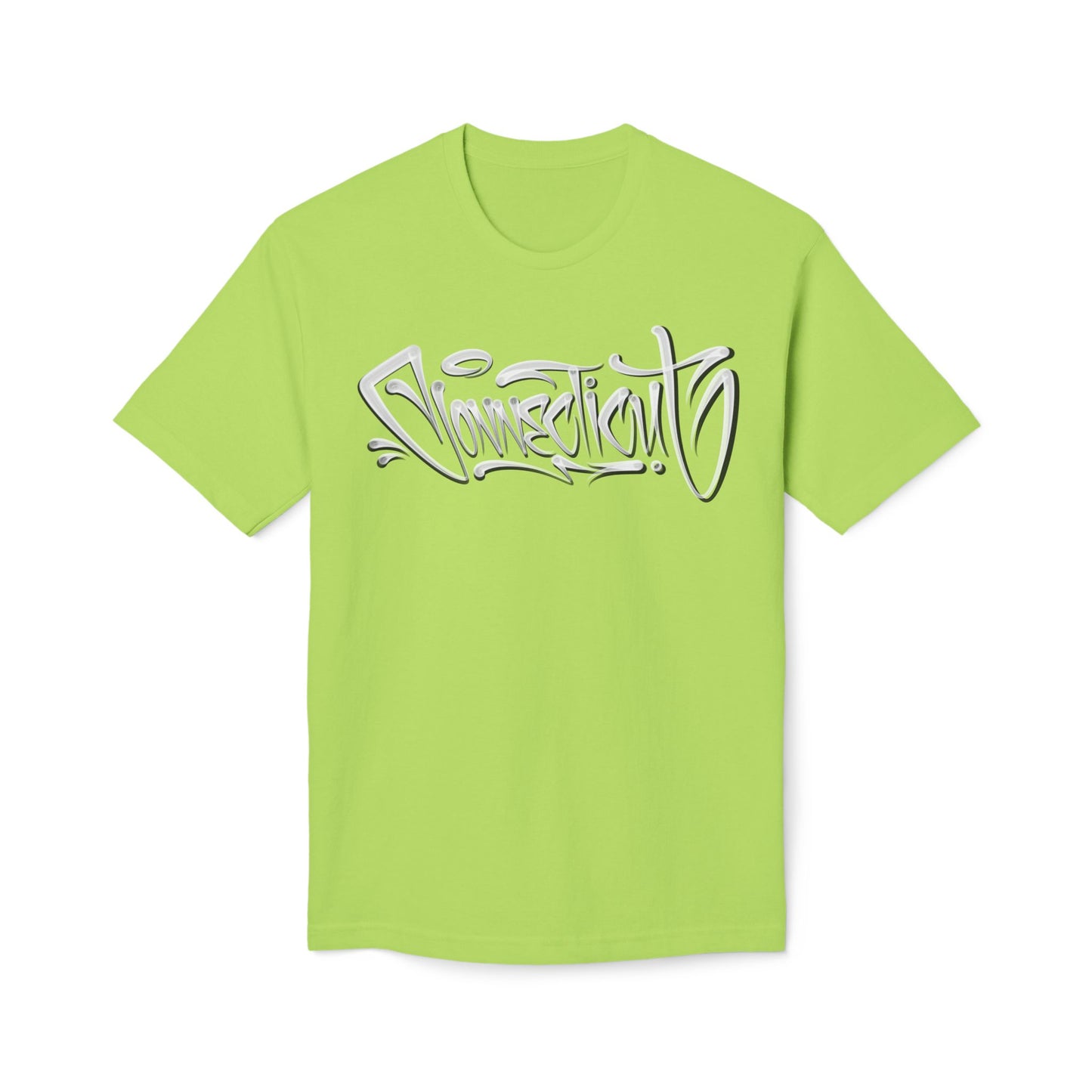 Connecticut Graffiti Tee Darks | Drip Style CT Hip Hop Shirt | Urban Spray Paint Lettering | Connecticut Pride Streetwear