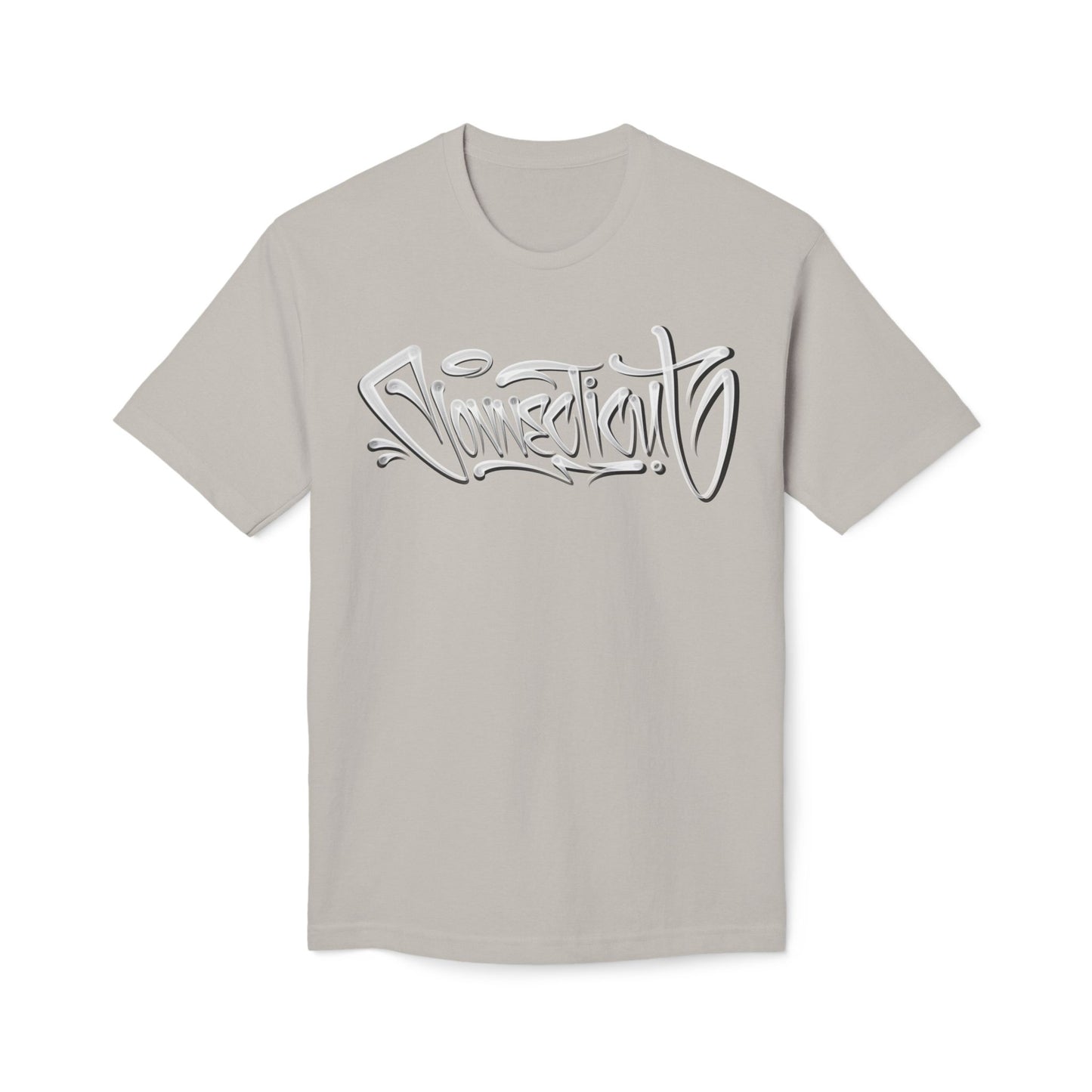 Connecticut Graffiti Tee Darks | Drip Style CT Hip Hop Shirt | Urban Spray Paint Lettering | Connecticut Pride Streetwear