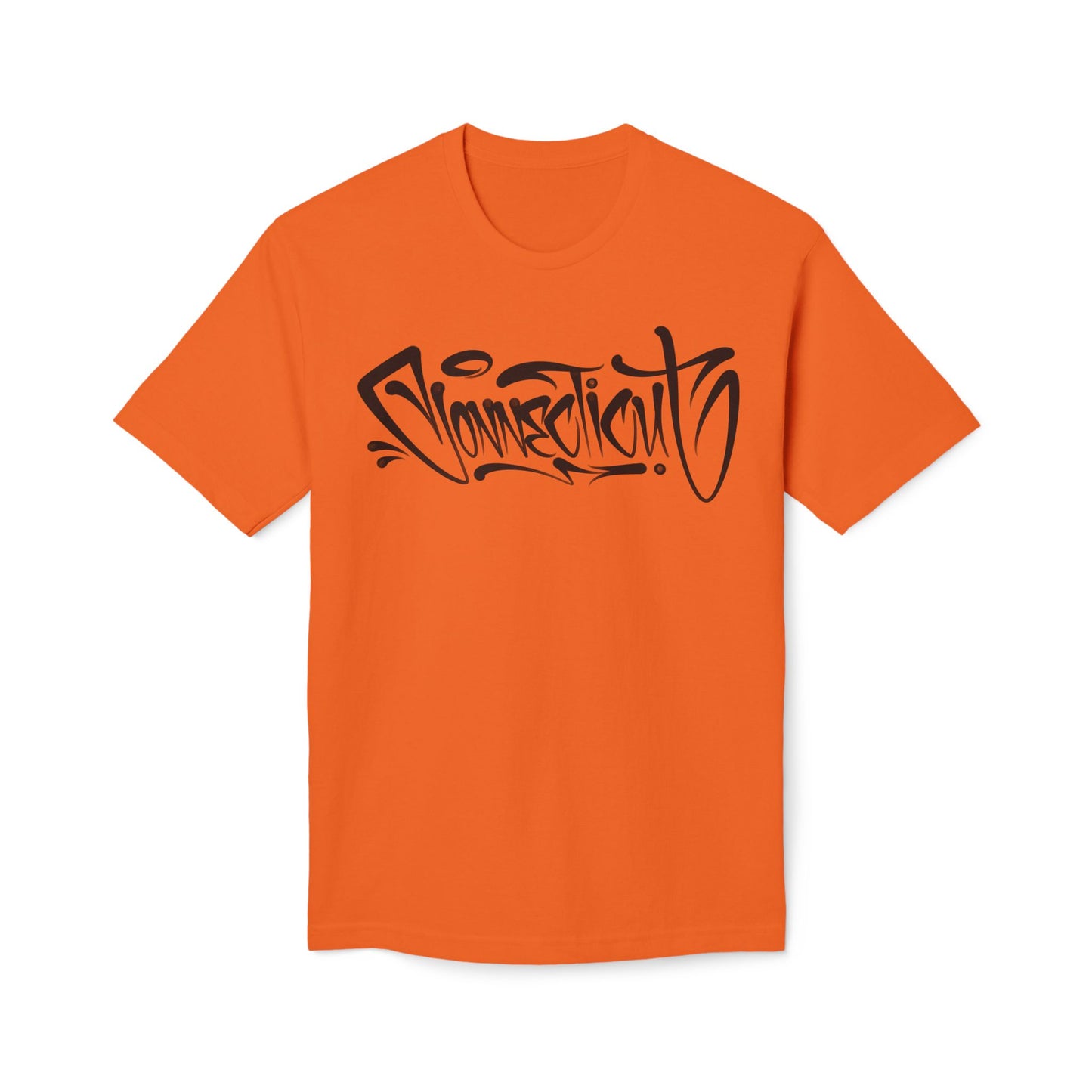 Connecticut Graffiti Tee | Drip Style CT Hip Hop Shirt | Urban Spray Paint Lettering | Connecticut Pride Streetwear