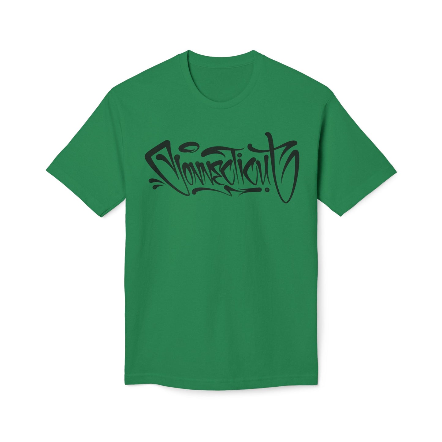 Connecticut Graffiti Tee | Drip Style CT Hip Hop Shirt | Urban Spray Paint Lettering | Connecticut Pride Streetwear