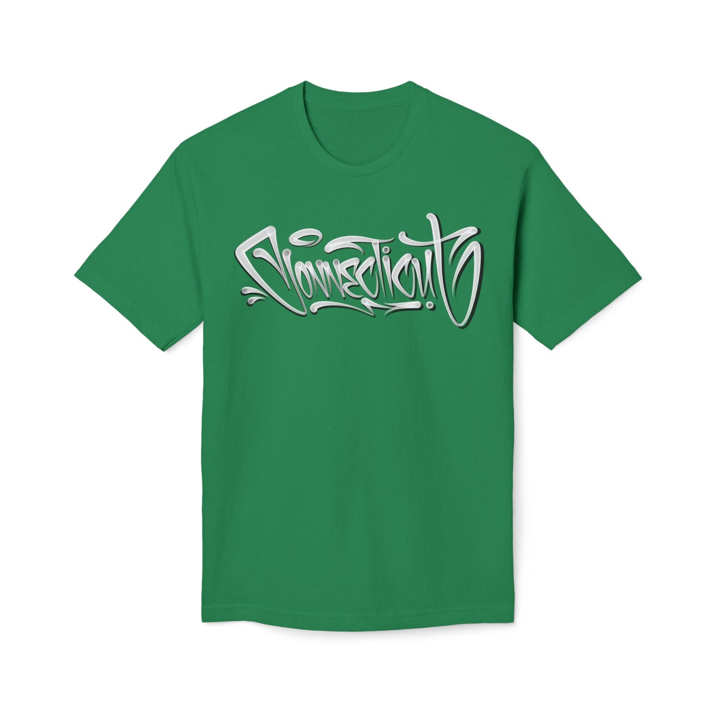 Connecticut Graffiti Tee Darks | Drip Style CT Hip Hop Shirt | Urban Spray Paint Lettering | Connecticut Pride Streetwear