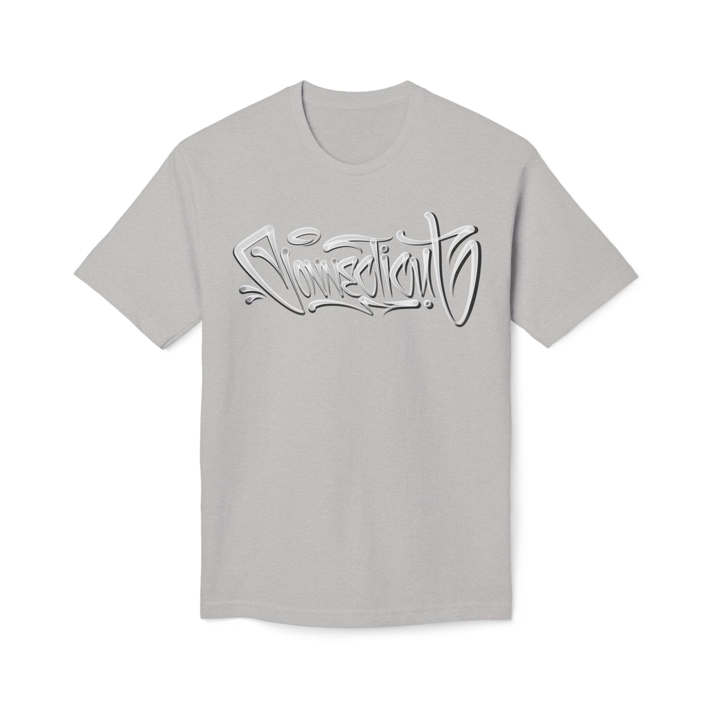 Connecticut Graffiti Tee Darks | Drip Style CT Hip Hop Shirt | Urban Spray Paint Lettering | Connecticut Pride Streetwear